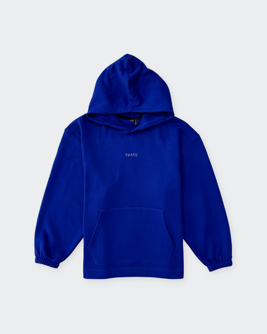 Turning Thoughts Into Things Hoodie in Blue