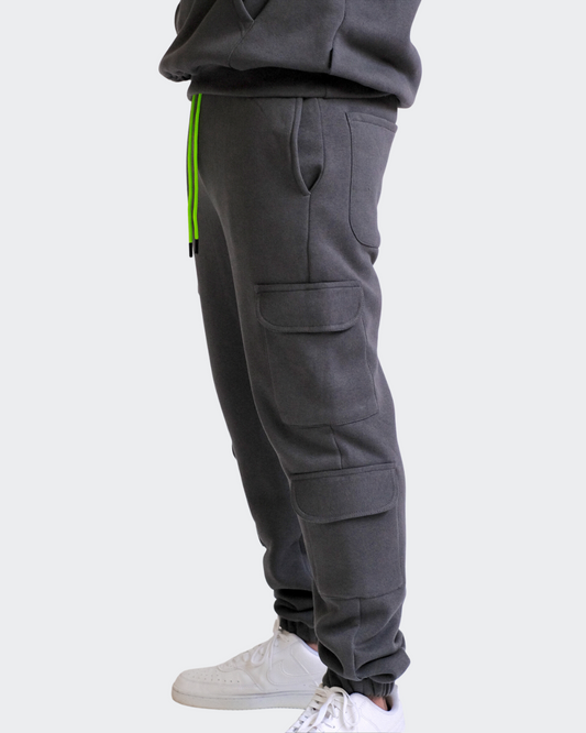 SEEING DOUBLE Sweatpants in Grey