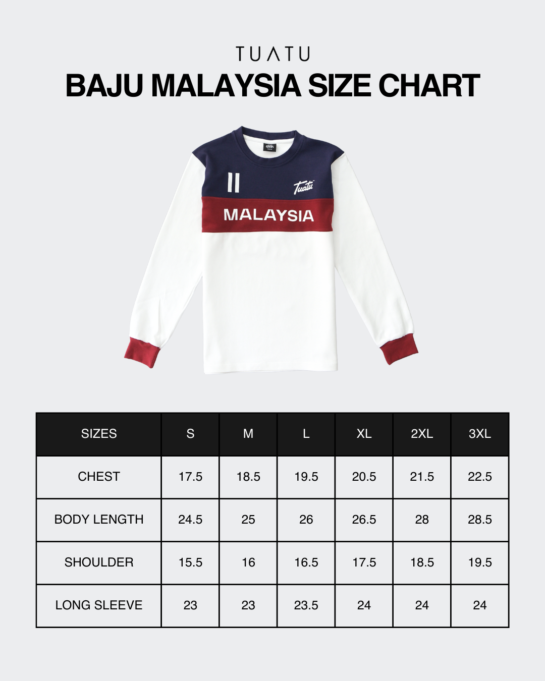 BAJU MALAYSIA Women's Tee in Blue/Red