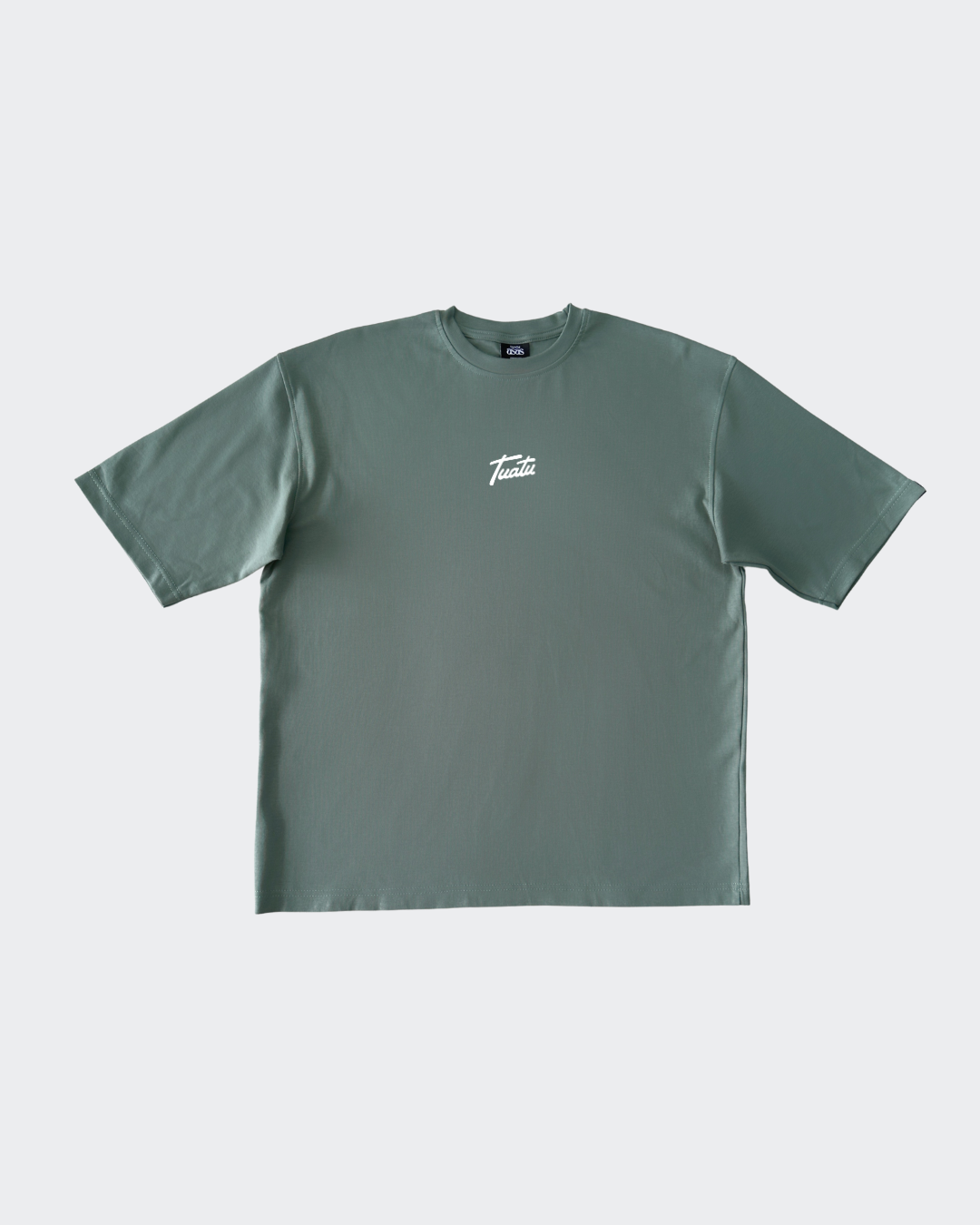 ASAS Box Tee Script Logo in Green
