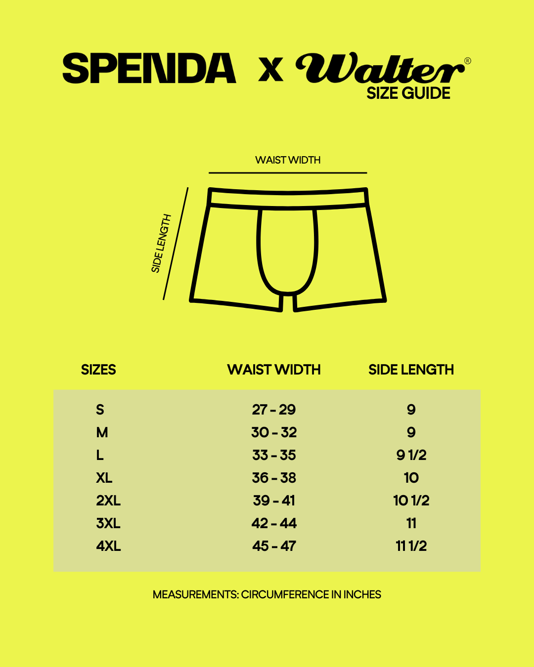 SPENDA X WALTER in Navy