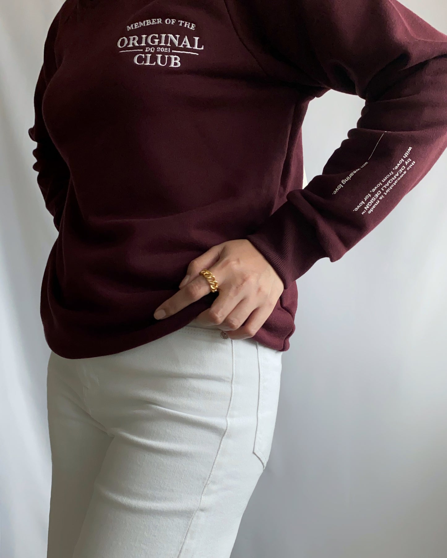 Original Club Sweatshirt in Plum