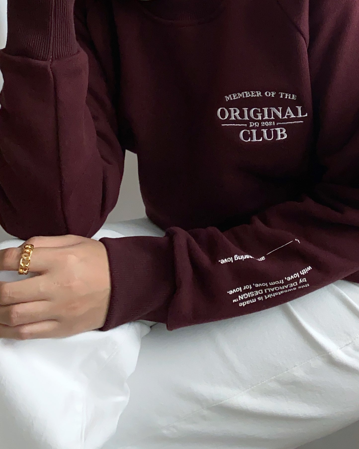 Original Club Sweatshirt in Plum