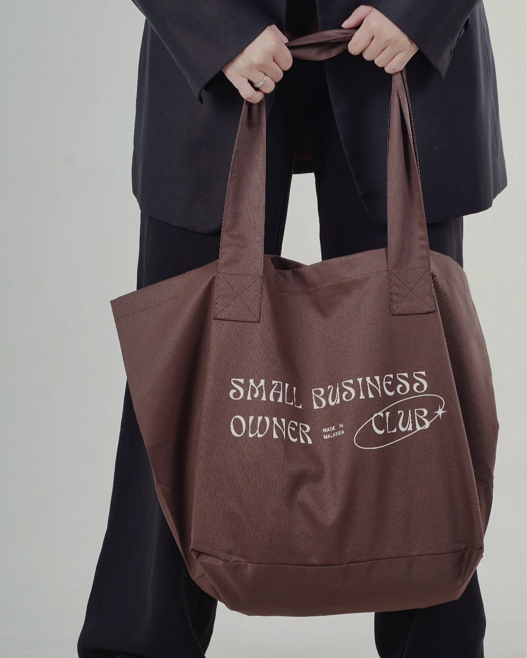 SBOC Tote Bag in Coco