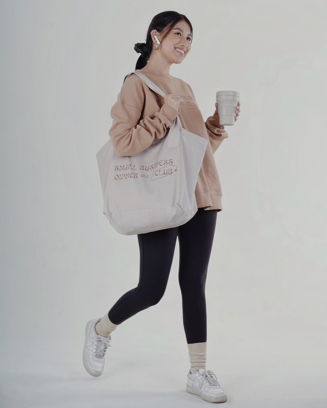 SBOC Tote Bag in Oyster