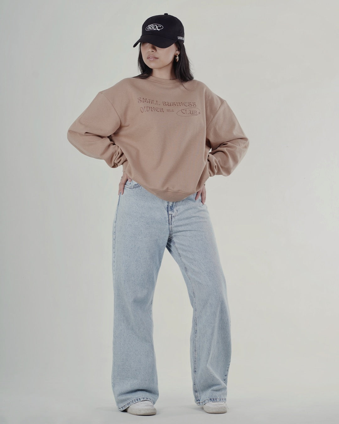 SBOC Sweatshirt in Caramel
