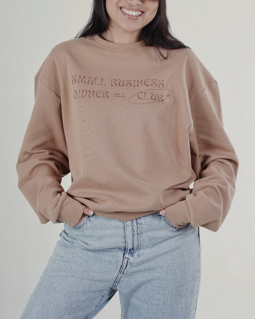 SBOC Sweatshirt in Caramel