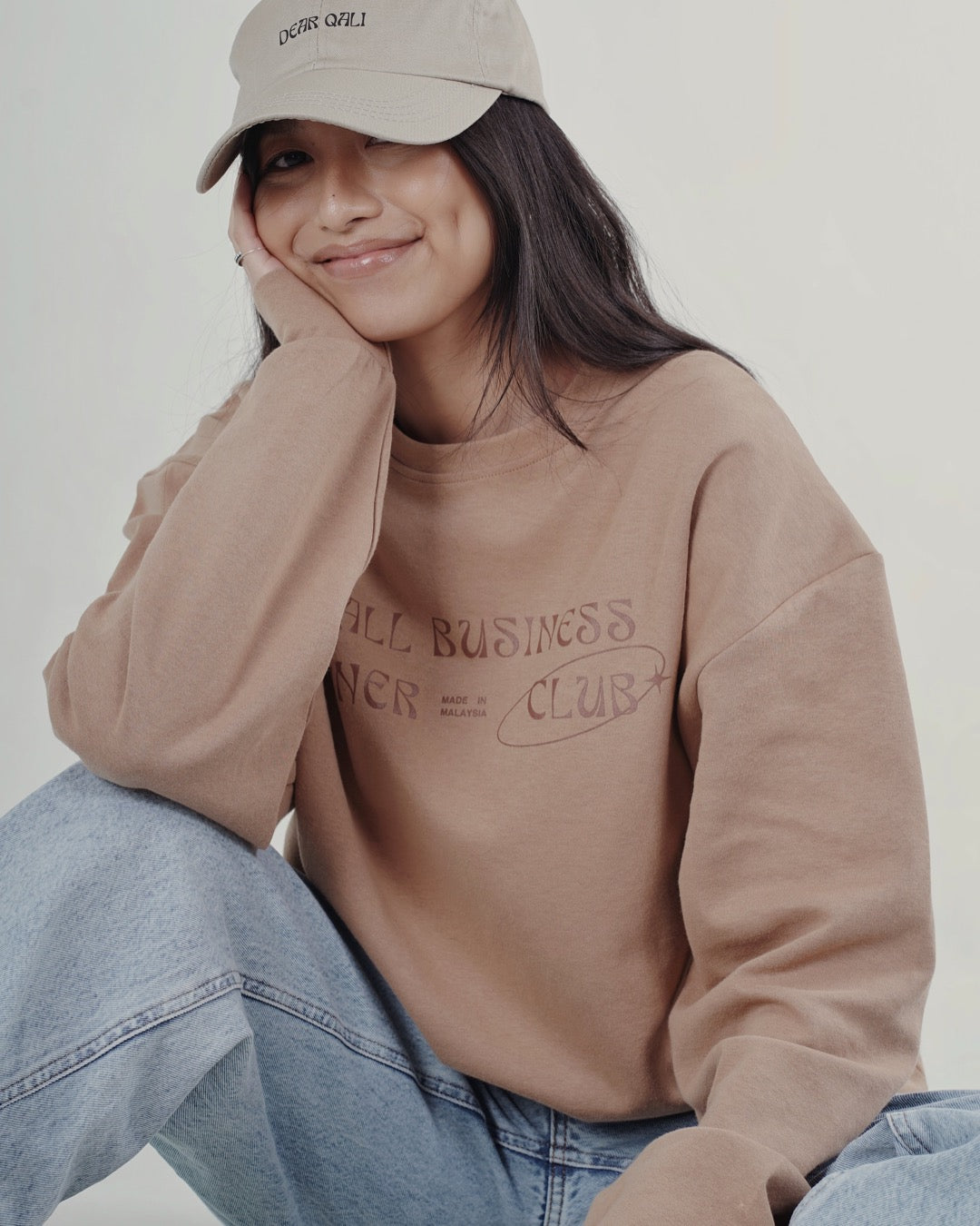 SBOC Sweatshirt in Caramel