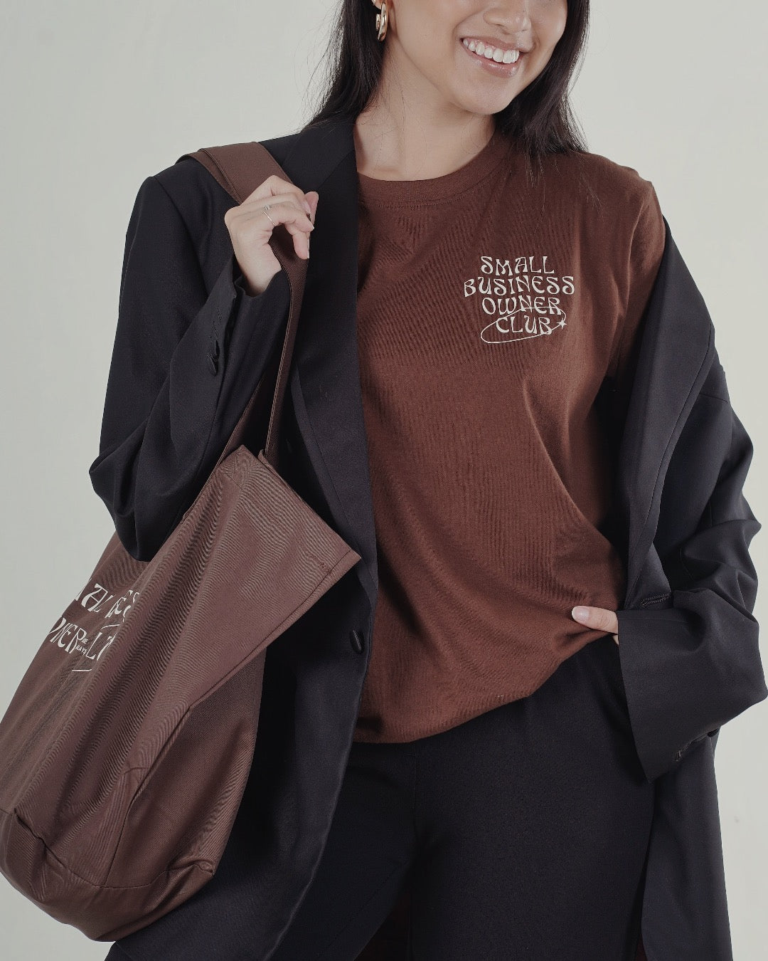 SBOC T-shirt in Mocha