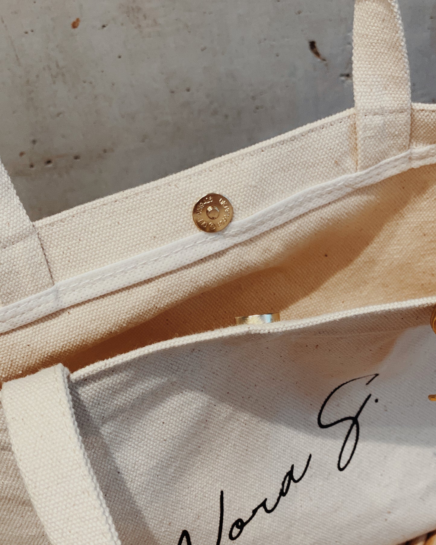 Personalised BB Bag in Oat