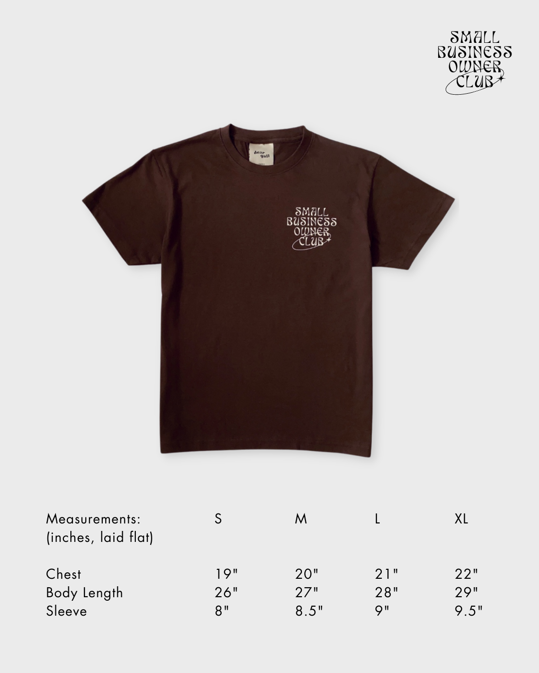 SBOC T-shirt in Mocha